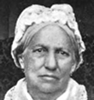 From a photograph taken in 1895 when she was 84 years old