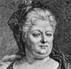 Elisabeth Charlotte, Palatine du Rhin, Duchesse d’Orleans, wife of Philippe, Brother
        of Louis XIV