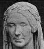 Bust of Mary Somerville. From Martha Somerville, Personal Recollections, from Early Life to Old Age, of Mary Somerville.